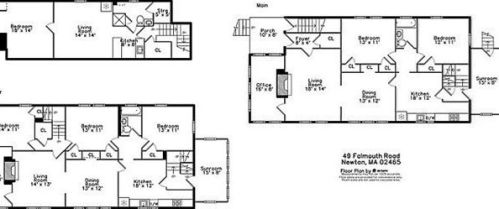 51 Falmouth Rd, Newton MA 02465-1127 exterior