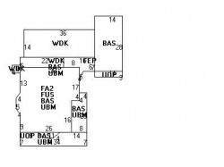 48 Ballard St, Newton MA  02459-1251 floor plan