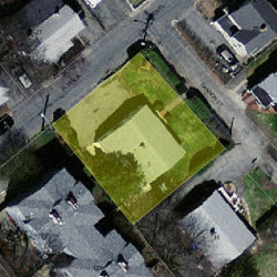 3 Gannon Ct, Newton MA 02465-1536 aerial view