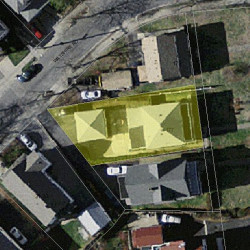 177 Jackson Rd, Newton MA  02458-1427 aerial view