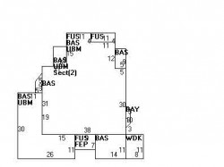 32 Newtonville Ave, Newton MA  02458-1995 floor plan