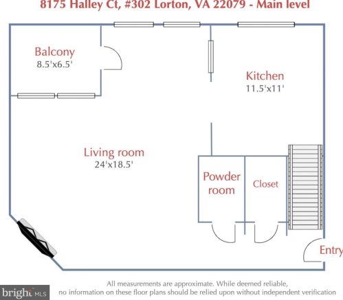 8175 Halley Ct, Lorton VA  22079-2921 exterior