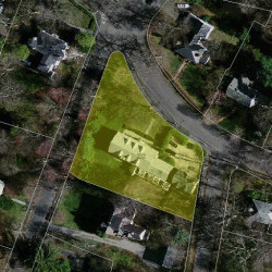 232 Franklin St, Newton MA  02458-2331 aerial view