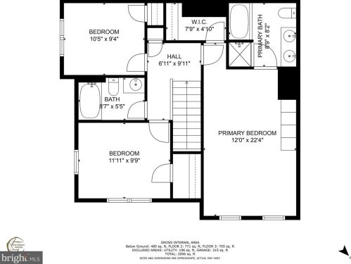 2998 Chinkapin Oak Ln, Woodbridge VA  22191-7514 exterior