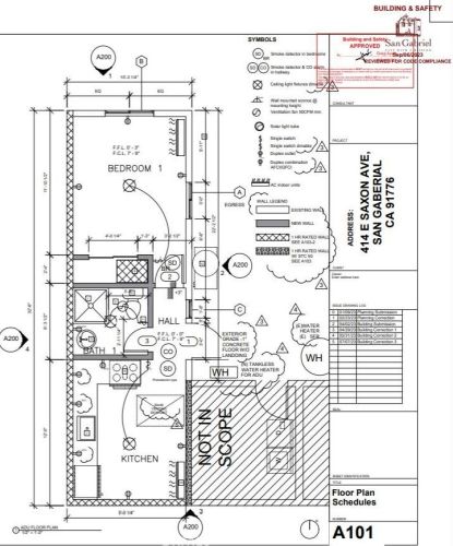 414 Saxon Ave, San Gabriel CA  91776-4235 exterior