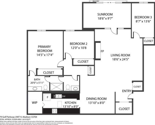 79 Golf Pkwy, Madison WI  53704-7095 exterior