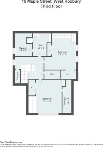 15 Maple St, Boston MA  exterior