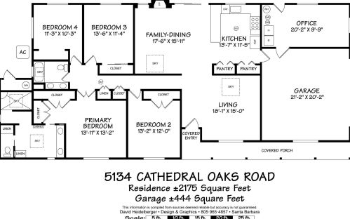 5134 Cathedral Oaks Rd, Santa Barbara CA  93111-1204 exterior