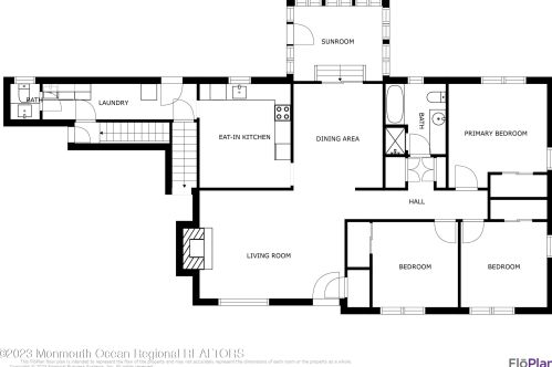 1703 Maxwell Dr, Belmar NJ  07719-3851 exterior