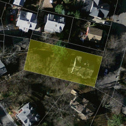 33 Maple Ave, Newton MA  02458-1923 aerial view