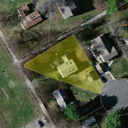 32 Orourke Path, Newton MA 02459-3523 aerial view