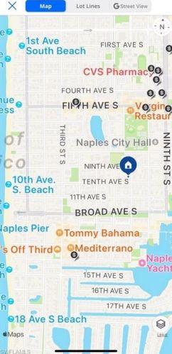 960 7th St, Naples FL  34102-6974 exterior