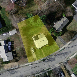 63 Myerson Ln, Newton MA  02459-3508 aerial view