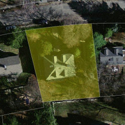 40 Shornecliffe Rd, Newton MA  02458-2438 aerial view