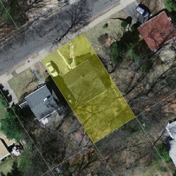 38 Goddard St, Newton MA  02461-1918 aerial view