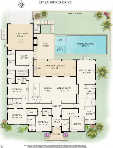 217 Sandpiper Dr, Palm Beach, FL 33480-3326