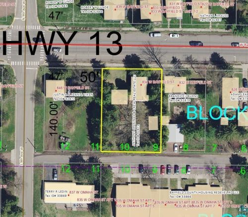 834 Bayfield St, Washburn WI  54891-9528 exterior