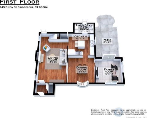245 Dixon St, Bridgeport CT  06604-1805 exterior