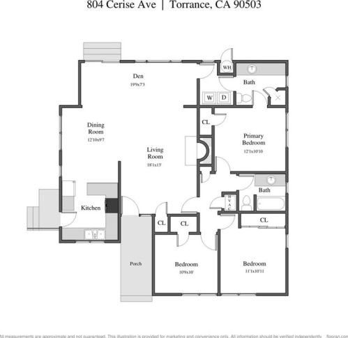 804 Cerise Ave, Torrance CA  90503-5207 exterior