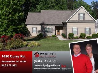 1480 Curry Rd, Kernersville NC  27284-8594 exterior