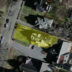 64 Eldredge St, Newton MA 02458-2097 aerial view