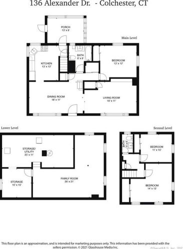 136 Alexander Dr, Colchester CT  06415-1424 exterior