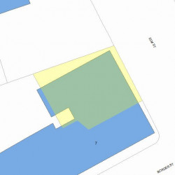 97 Elm St, Newton MA 02465-2009 plot plan