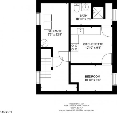 551 Leo St, Industrial Hillside NJ  07205-1726 exterior