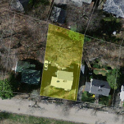 483 Boylston St, Newton MA  02459-2739 aerial view