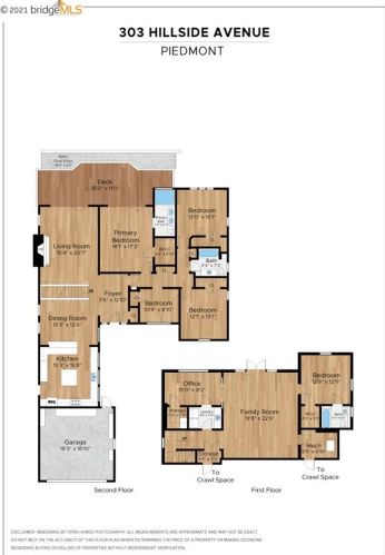 303 Hillside Ave, Oakland CA  94611-4013 exterior