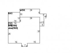 40 Philmore Rd, Newton MA  02458-2719 floor plan