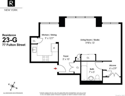 77 Fulton St, New York NY  10038-1866 exterior