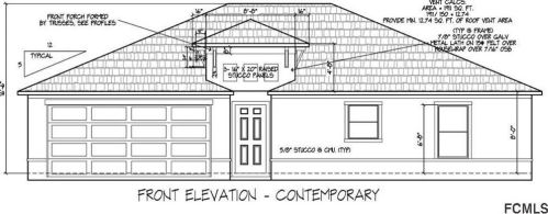 65 Fellowship Dr, Palm Coast FL  32137-9163 exterior