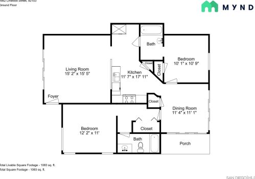 1660 Linwood St, San Diego CA 92110-2830 exterior