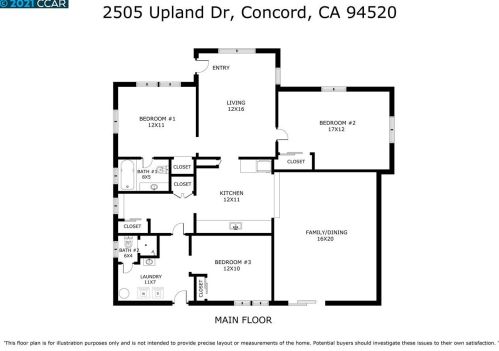 2505 Upland Dr, Concord, CA 94520-1749