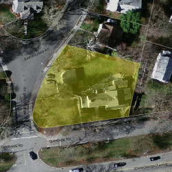 491 Commonwealth Ave, Newton MA  02459-1620 aerial view