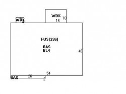 16 Sharpe Rd, Newton MA  02459-3053 floor plan