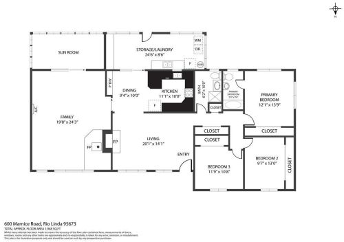600 Marnice Rd, Rio Linda, CA 95673-3002