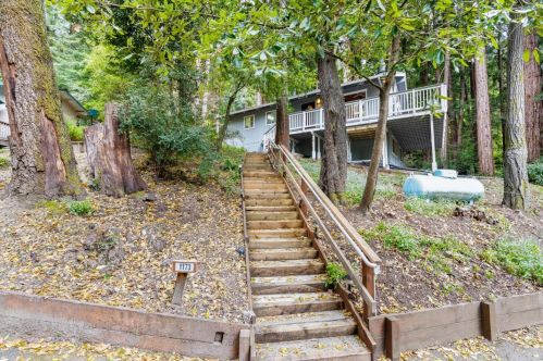 1173 Lakeside Dr, Lompico CA  95018-9513 exterior
