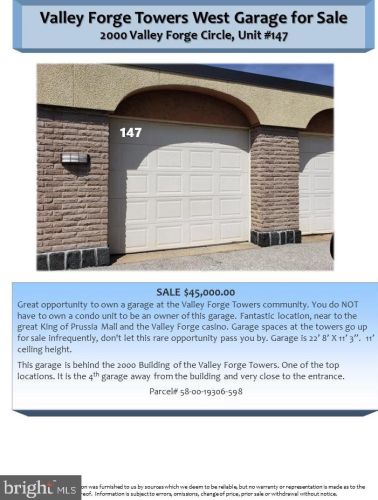 2000 Valley Forge Cir, Norristown PA  19406-4538 exterior