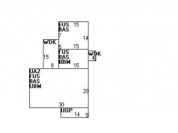 15 Bacon Pl, Newton MA 02464-1003 floor plan