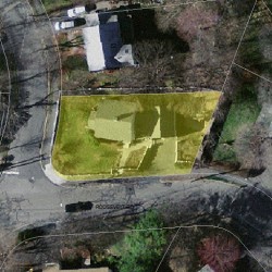 56 Roosevelt Rd, Newton MA  02459-2726 aerial view