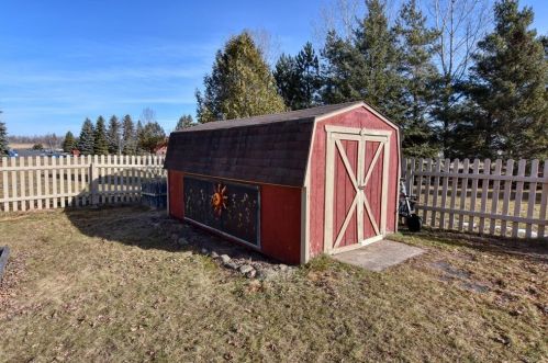 211 Pederson Dr, Shell Lake WI  54871-8892 exterior