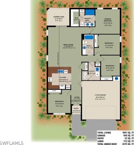 441 Grant Blvd, Lehigh Acres, FL 33974-2410