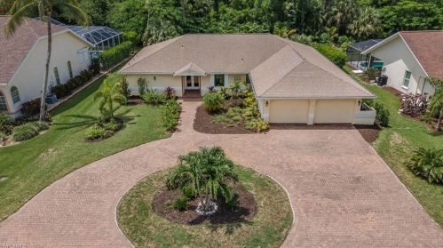 201 Palmetto Dunes Cir, Naples FL  34113-7565 exterior