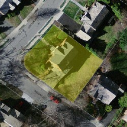 124 Cotton St, Newton MA 02458-2624 aerial view