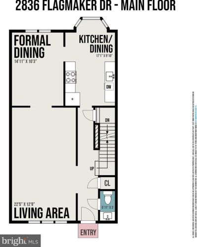 2836 Flagmaker Dr, Falls Church VA  22042-2203 exterior