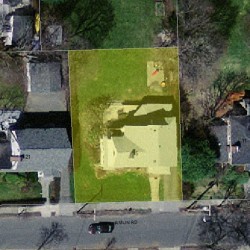 15 Hamlin Rd, Newton MA 02459-1001 aerial view