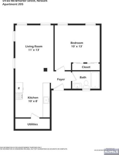 54-60 Mcwhorter St, Newark NJ  07105-1413 exterior
