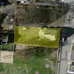 83 Allison St, Newton MA  02458-1044 aerial view